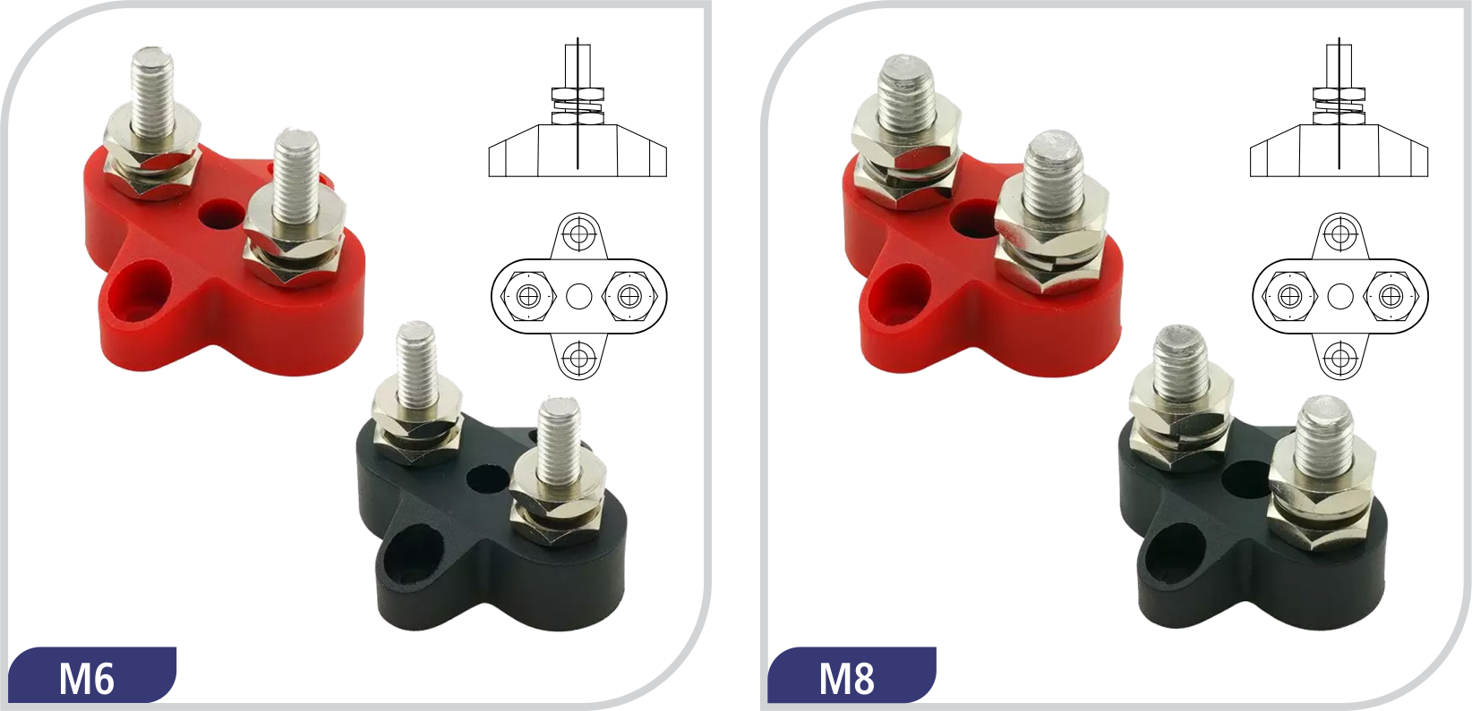 Small Base – Dual Power Posts – VTE Europe